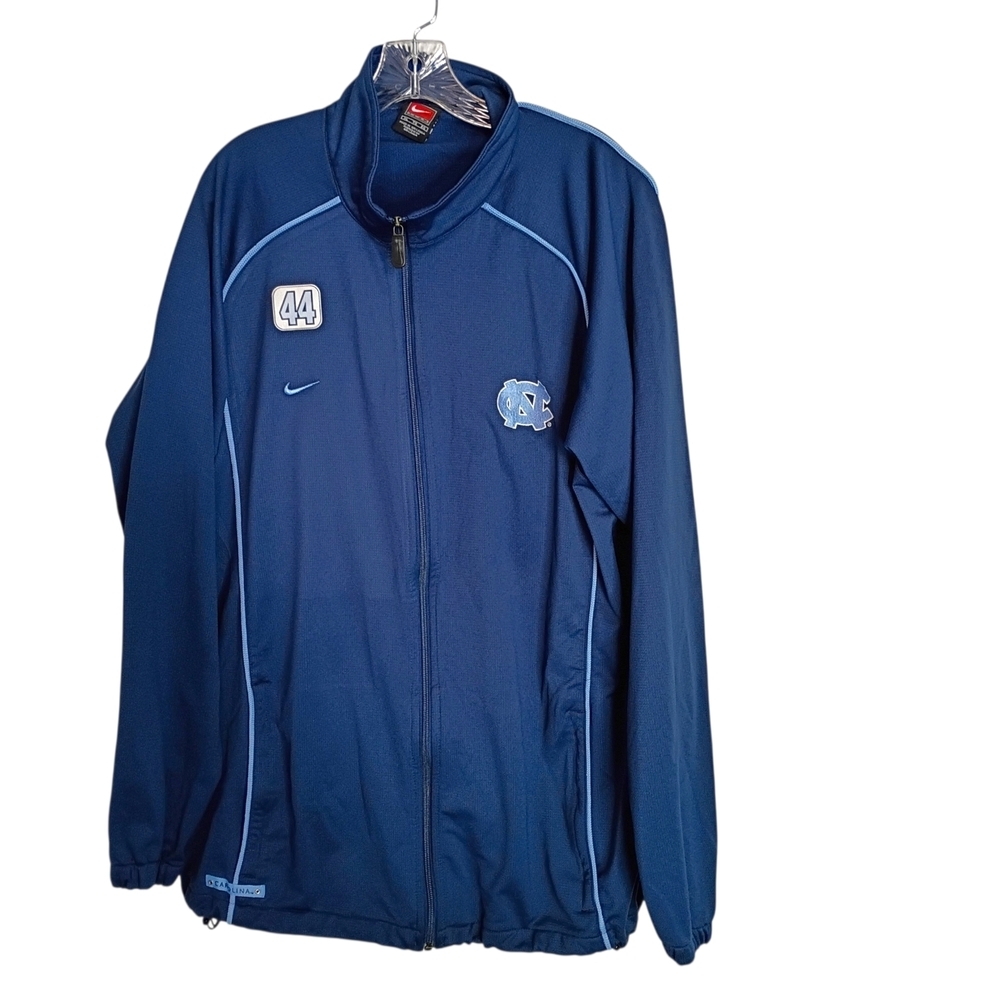 Nike Men’s Navy North Carolina Full-Zip Track Jacket - Size XL